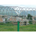 Razor barbed wire fence cross type razor barbed wire fence